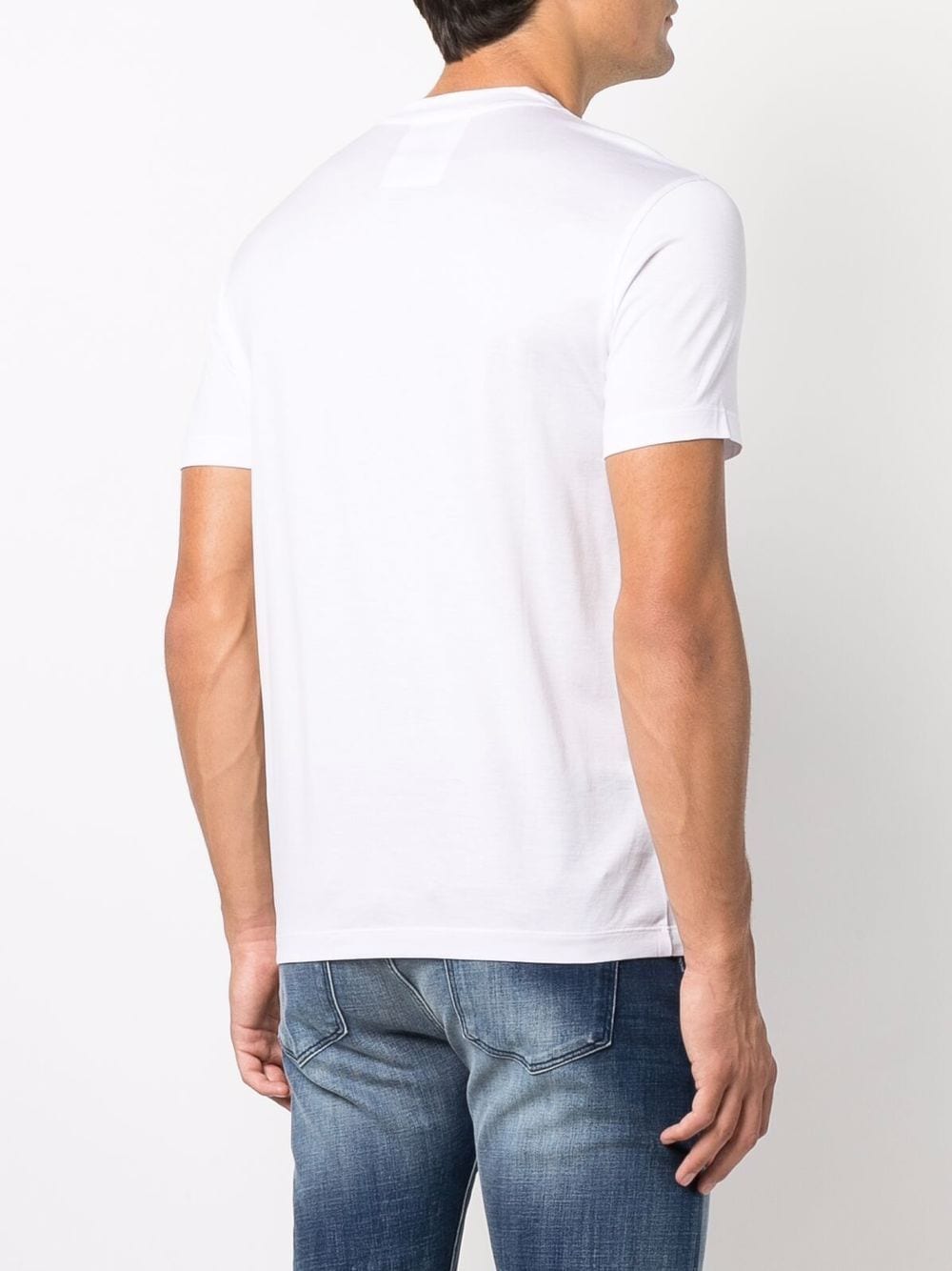 T-shirts et polos Emporio Armani à col rond blanc