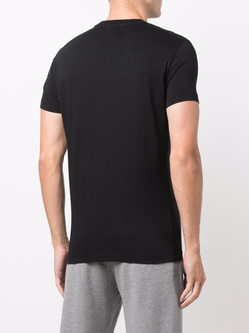 T-shirts et polos Emporio Armani noirs