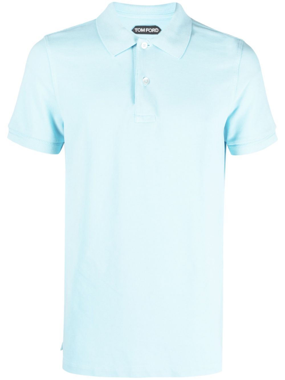 Tom Ford T-shirts and Polos Clear Blue cotton polo