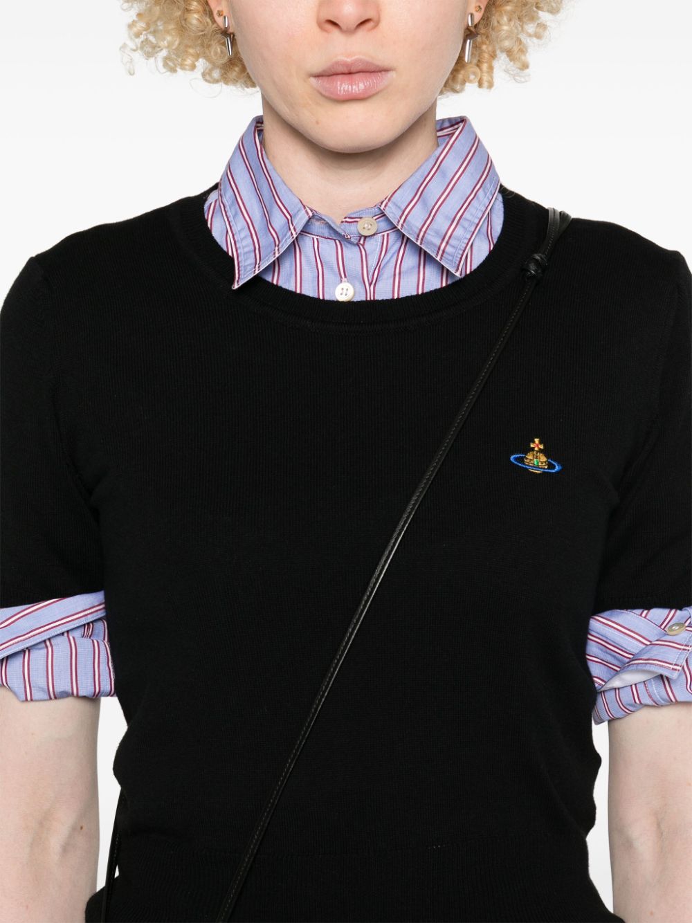 Vivienne Westwood Sweaters Black cotton-cashmere blend