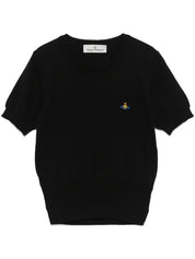 Vivienne Westwood Sweaters Black cotton-cashmere blend