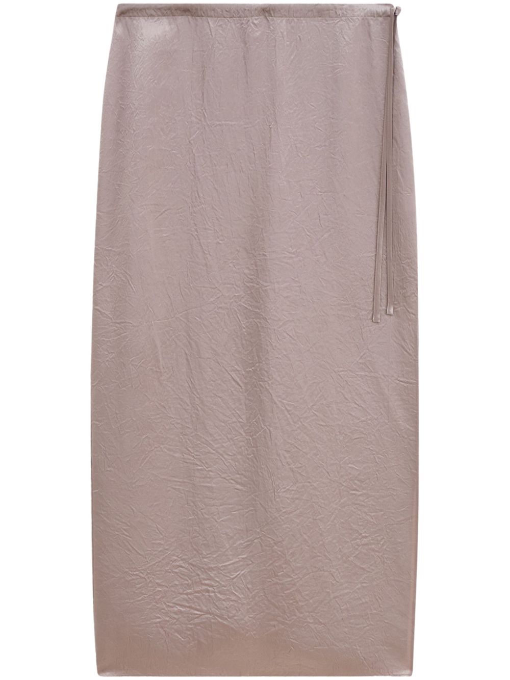 Filippa K Skirts Beige satin ankle-length