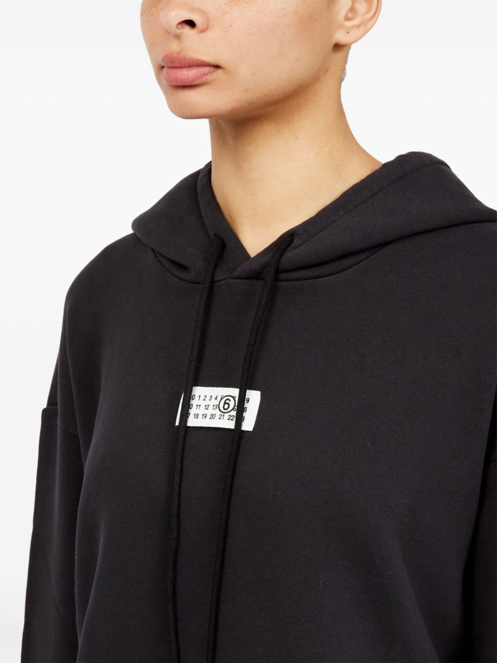 MM6 Maison Margiela Sweaters in Black Cotton
