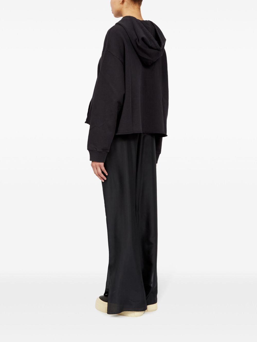 MM6 Maison Margiela Sweaters in Black Cotton