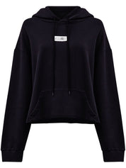 MM6 Maison Margiela Sweaters in Black Cotton