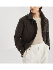 Brunello Cucinelli Jackets Brown cotton jacket