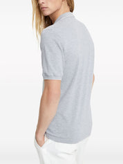 Brunello Cucinelli Grey Cotton Polo Shirt — Men's Luxury Polo