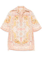 Robes Zimmermann Tunique en lin beige