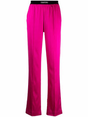 Pantalon Tom Ford Fuchsia Soie Élégance
