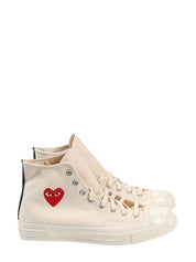 Comme Des Garcons Sneakers Beige canvas