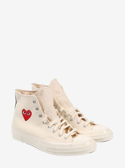 Comme Des Garcons Sneakers Beige canvas — Men’s Sneakers