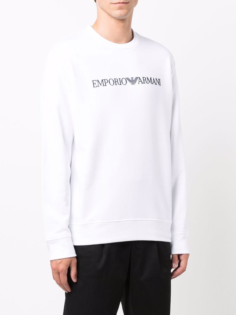 Emporio Armani Sweaters White