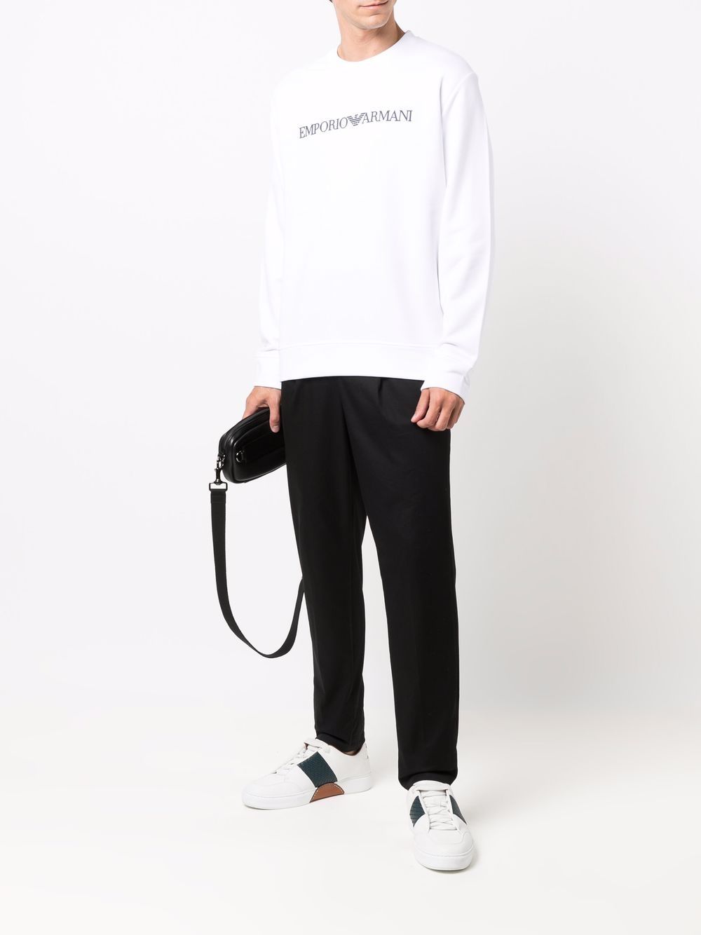 Emporio Armani Sweaters White