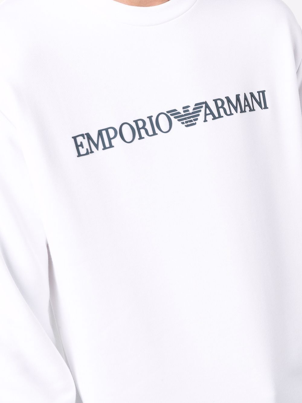 Emporio Armani Sweaters White