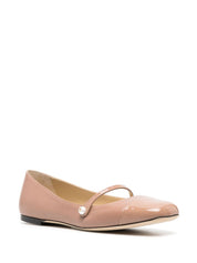 Jimmy Choo Flat shoes Powder in patent calf leather