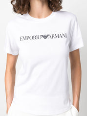 T-shirts et polos Emporio Armani en coton biologique blanc