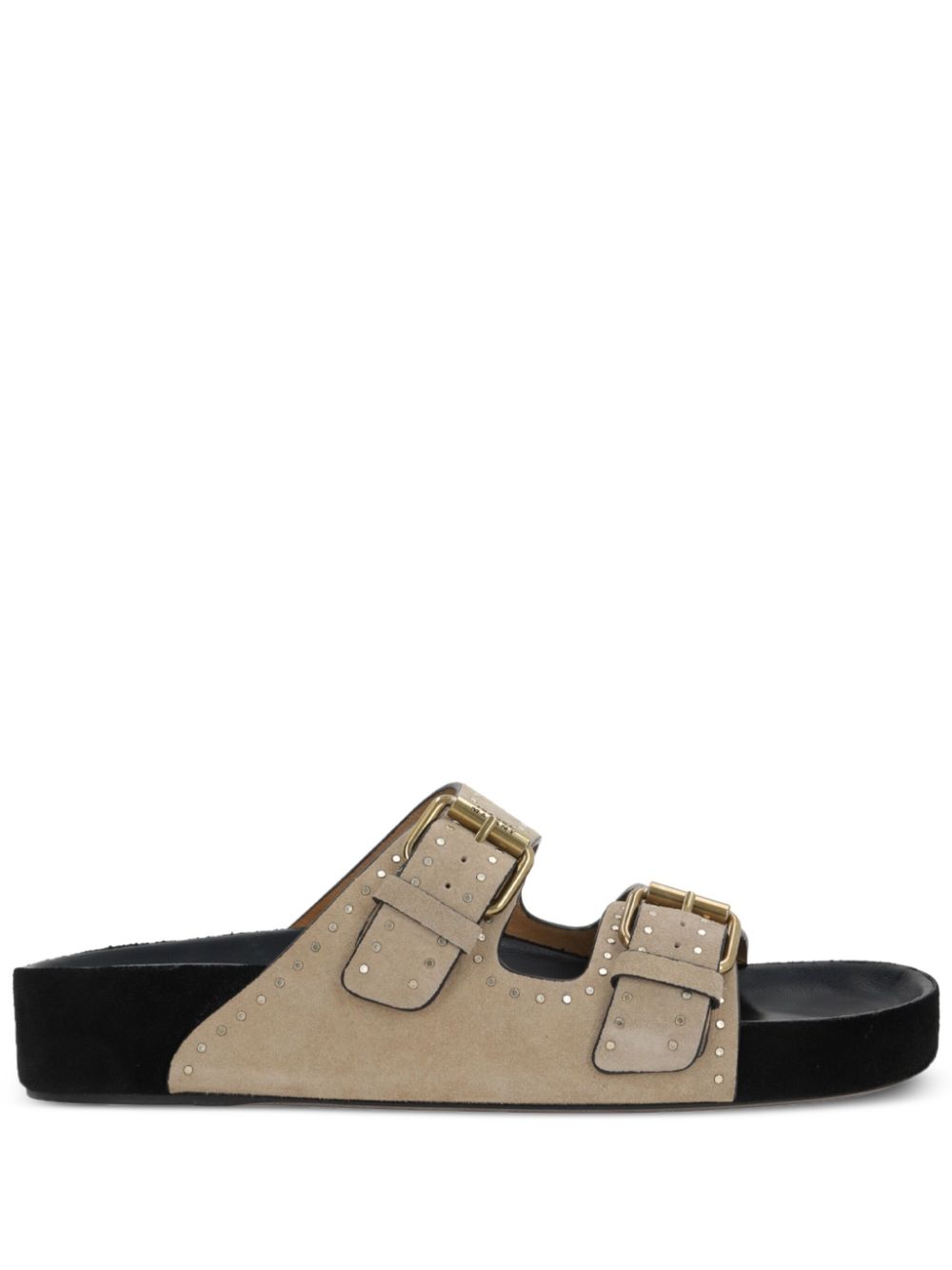Isabel Marant Sandals Beige suede leather