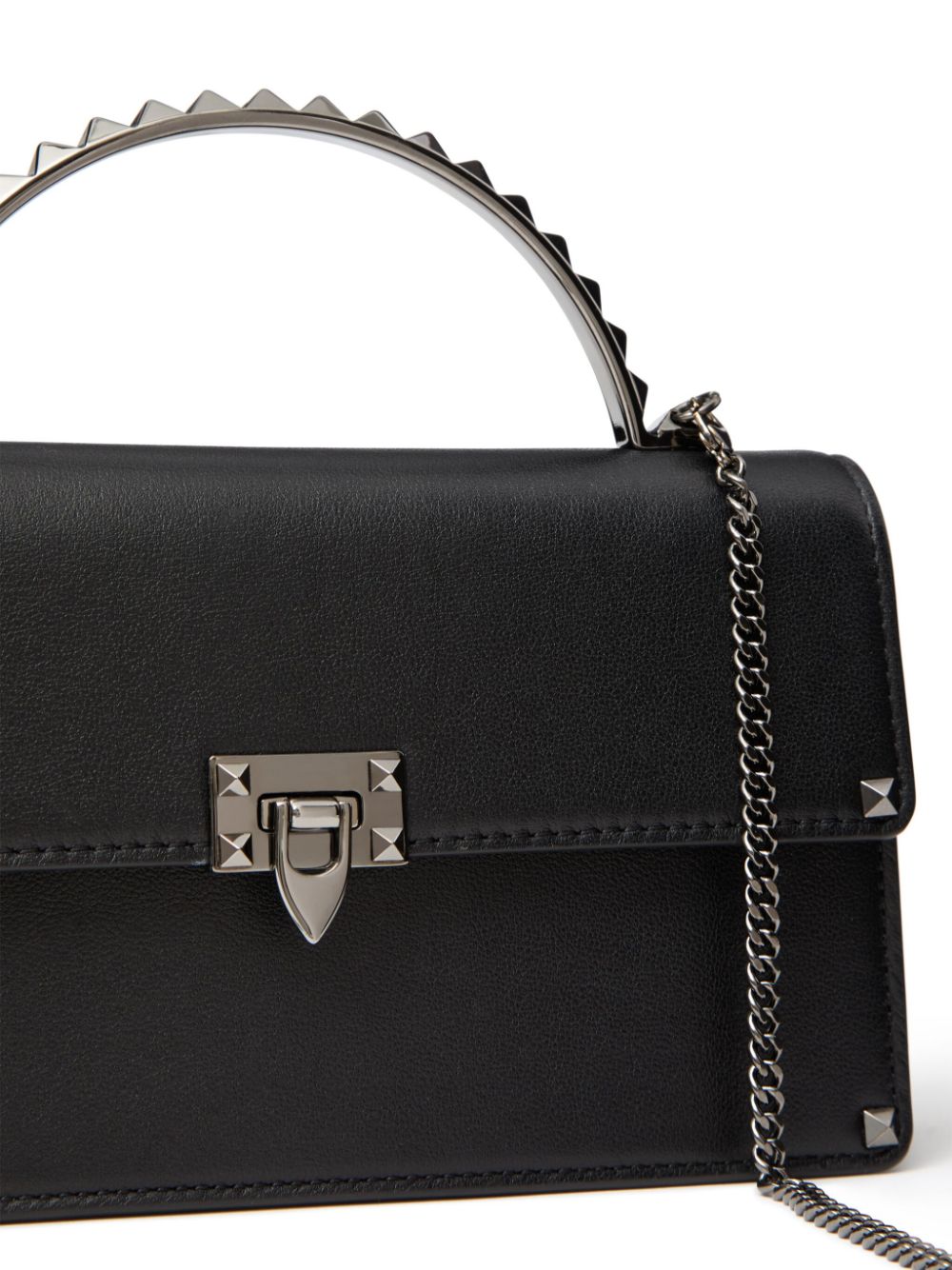 Valentino Garavani Bags.. Black nappa leather mini handbag