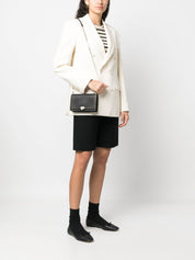 Valentino Garavani Bags.. Black calf leather Rockstud mini bag