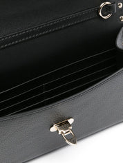 Valentino Garavani Bags.. Black calf leather Rockstud mini bag