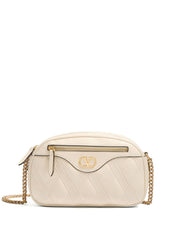 Valentino Garavani Bags.. White lambskin camera bag