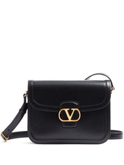 Bolsos Valentino Garavani.. Bolso de hombro de piel de becerro negra