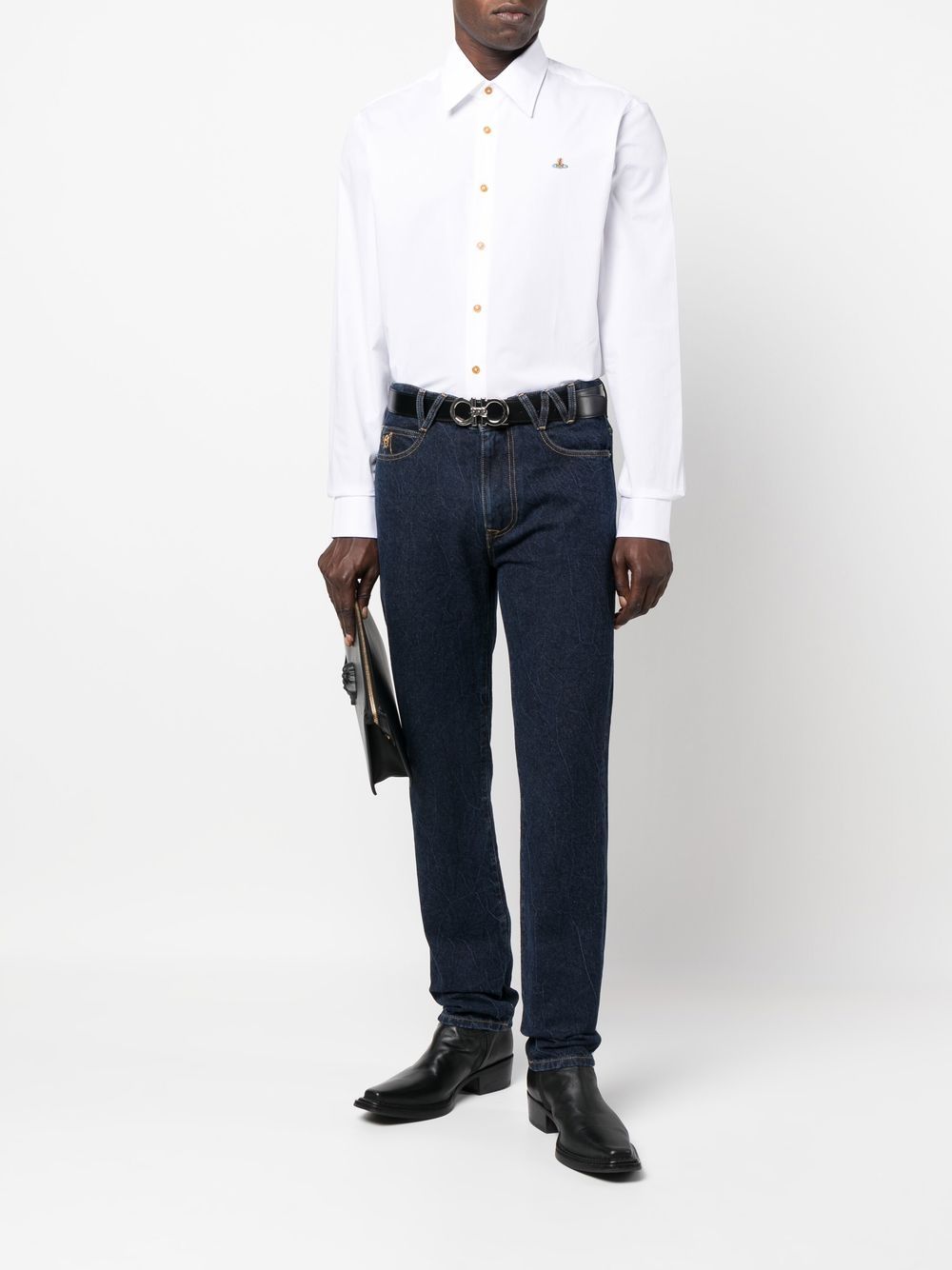 Vivienne Westwood Shirts White cotton shirt