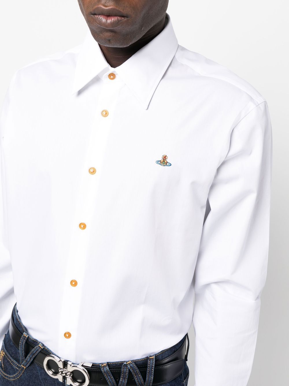 Vivienne Westwood Shirts White cotton shirt