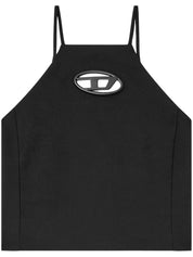 Diesel Top Black halterneck stretch design