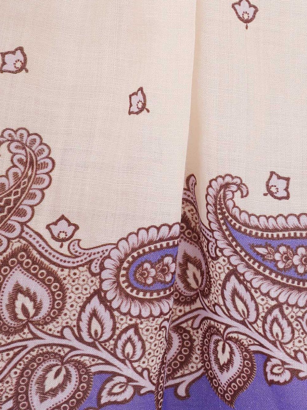 Pantalon Zimmermann violet à jambe large