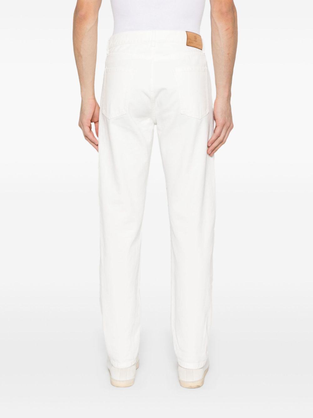 Brunello Cucinelli Jeans White classic fit