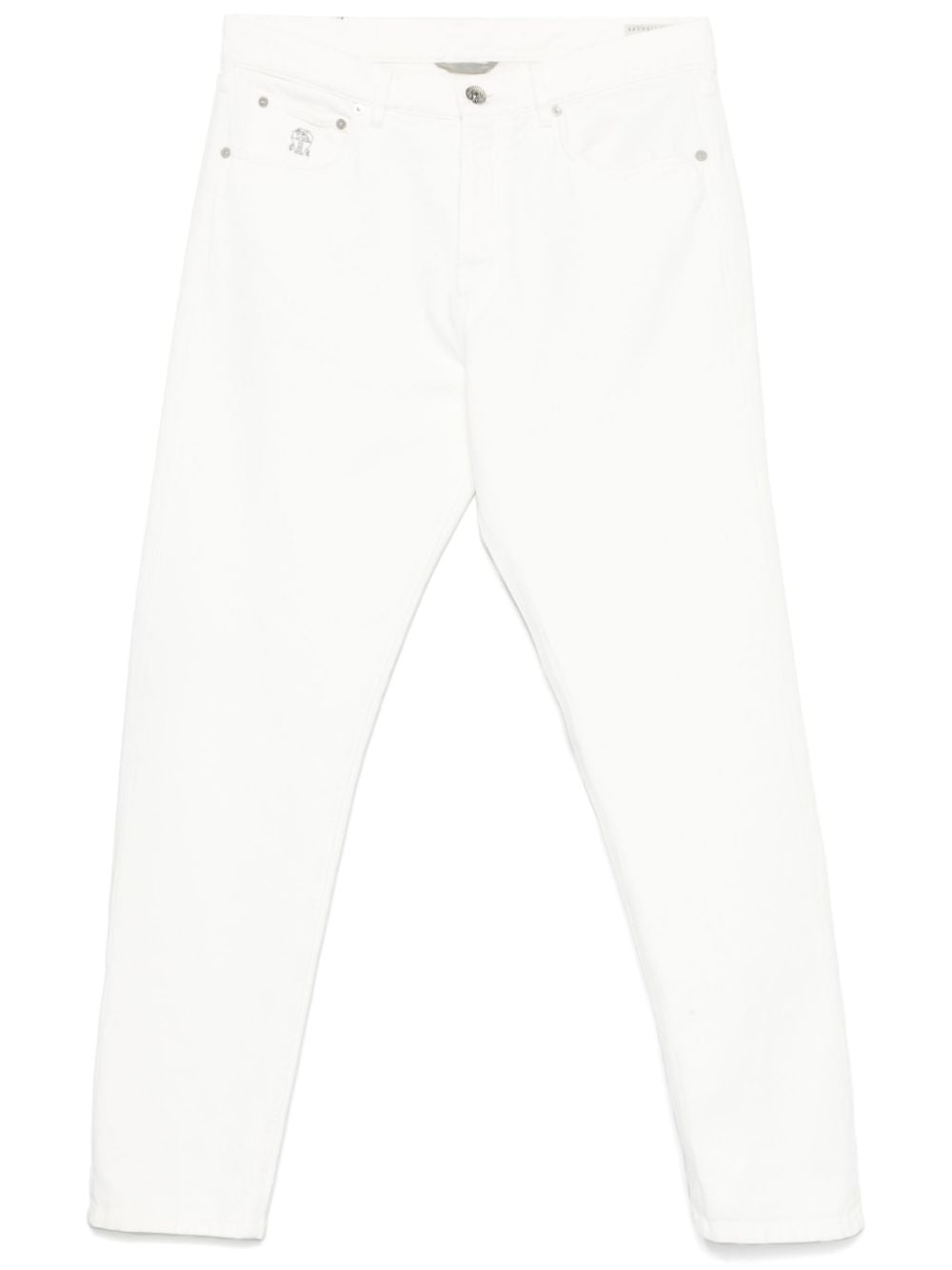 Brunello Cucinelli Jeans White classic fit