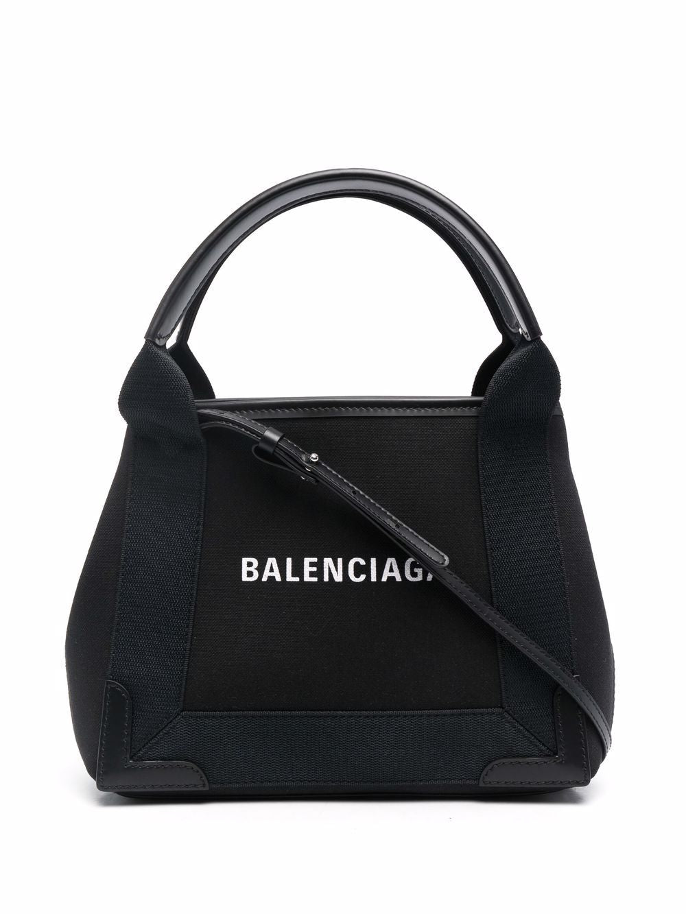 Sacs Balenciaga.. Sac cabas en toile noire