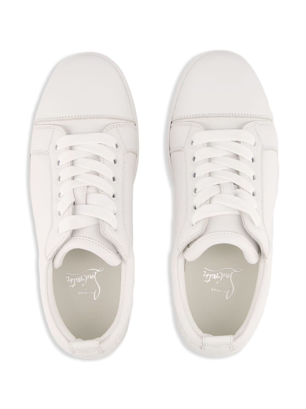 Christian Louboutin Louis sneakers in white leather