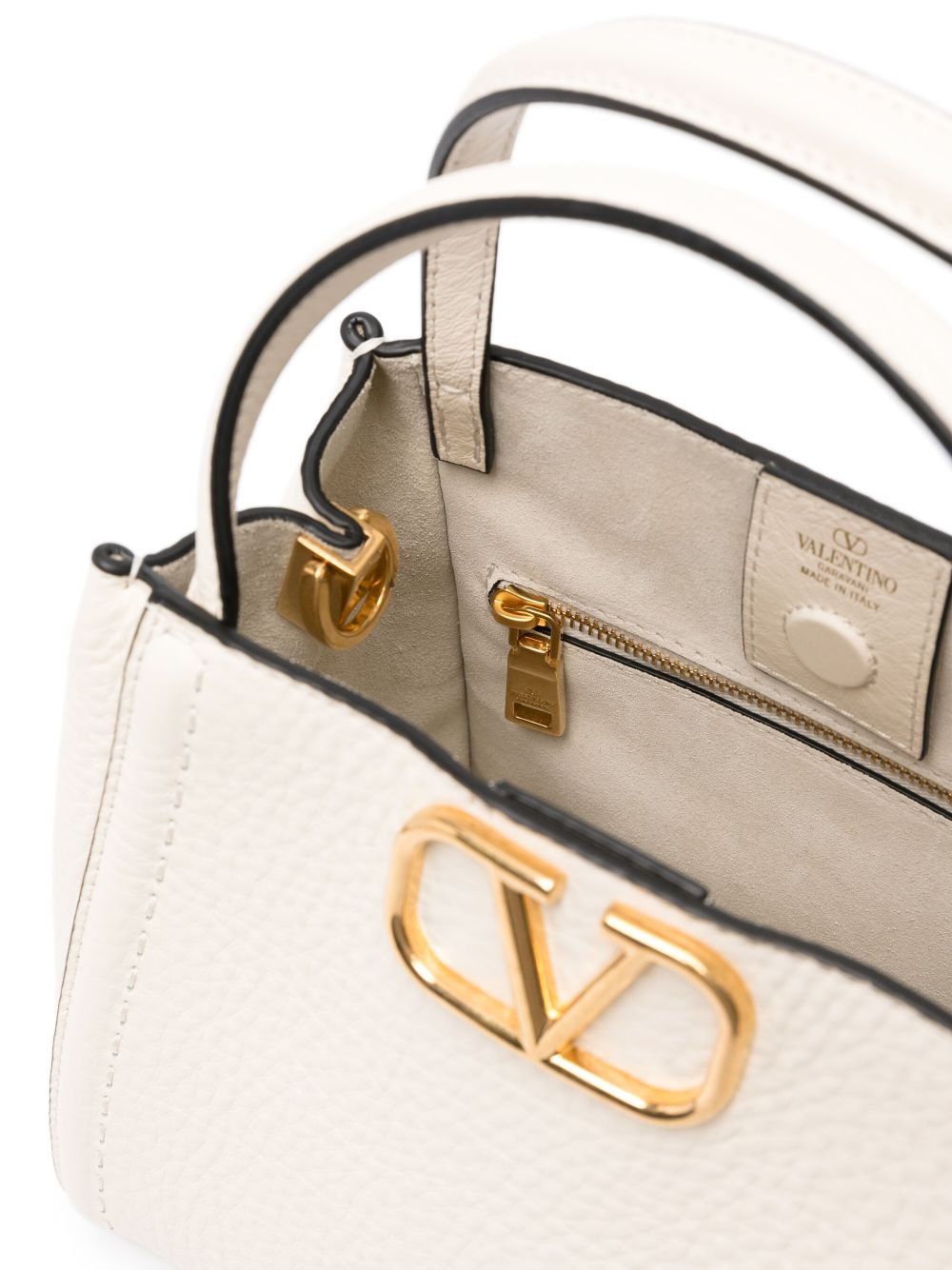 Sacs Valentino Garavani. Petit sac à main beige