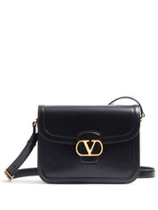 Sacs Valentino Garavani. Sac bandoulière en cuir noir