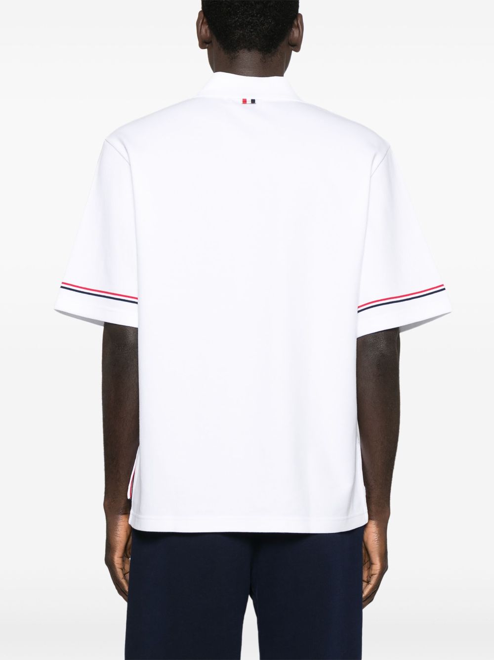 Thom Browne T-shirts and Polos White short sleeve