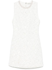 Alice + Olivia Dresses White sequin detail