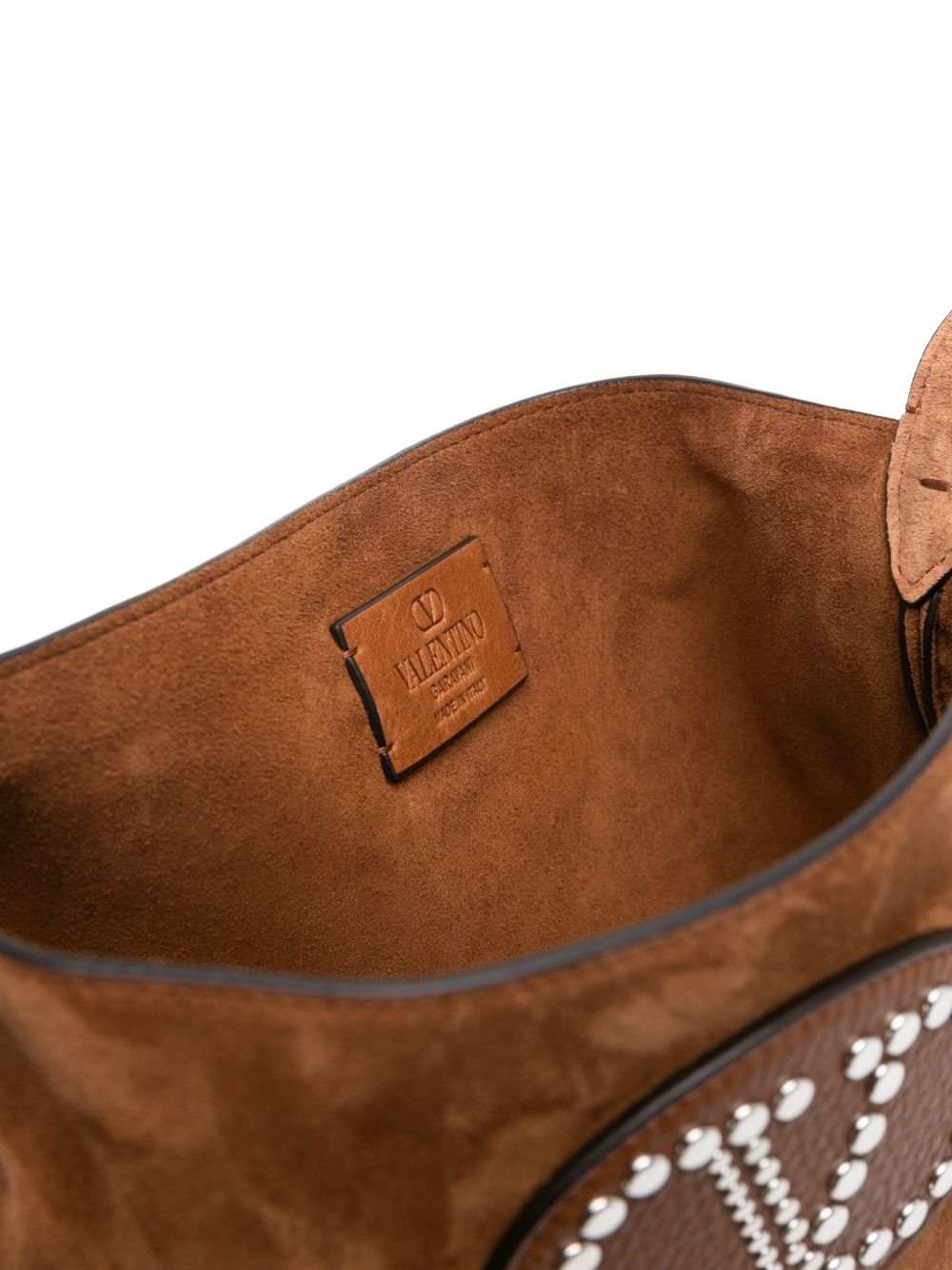 Valentino Garavani Bags.. Leather Brown crossbody bag