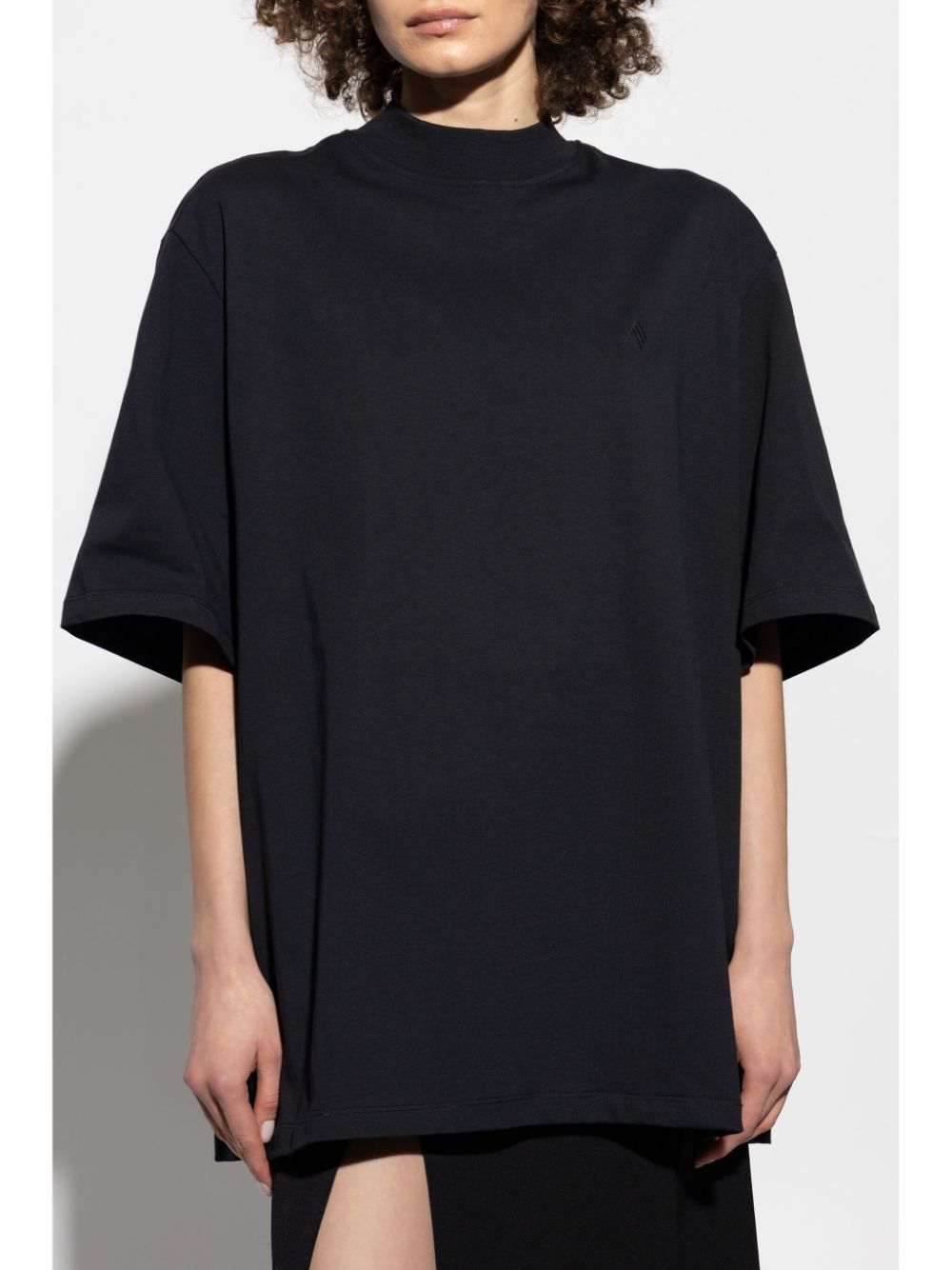 The Attico Black T-shirts and Polos