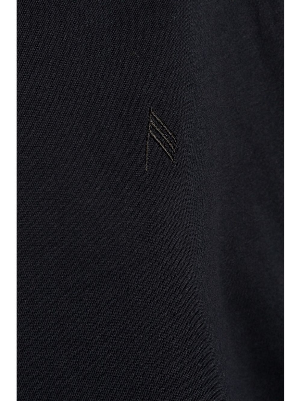 The Attico Black T-shirts and Polos