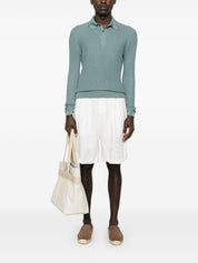 Brunello Cucinelli Shorts in Linen White