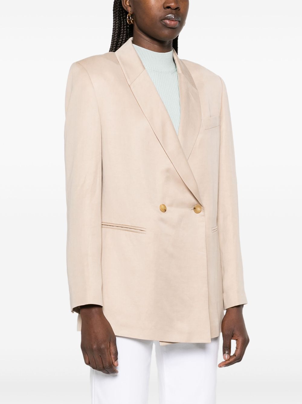 Alysi Jackets Beige double-breasted