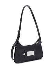 Acne Studios Bags.. Black calf leather shoulder bag