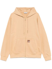 Carhartt Wip Pre Sweaters Brown zip hoodie
