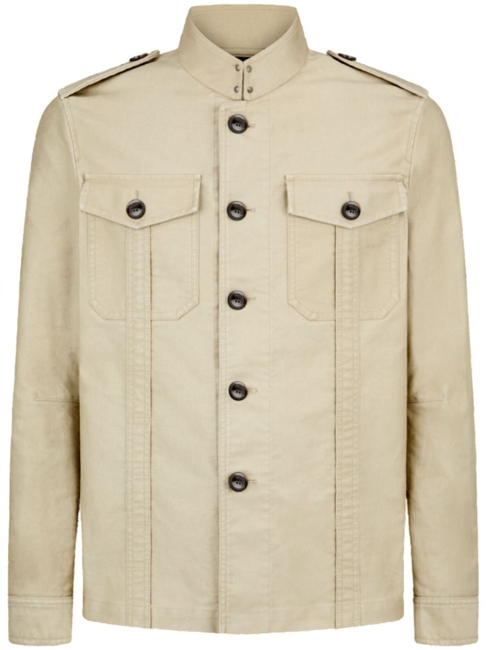 Vestes Tom Ford Beige coupe ajustée