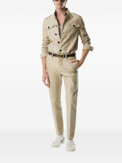 Vestes Tom Ford Beige coupe ajustée