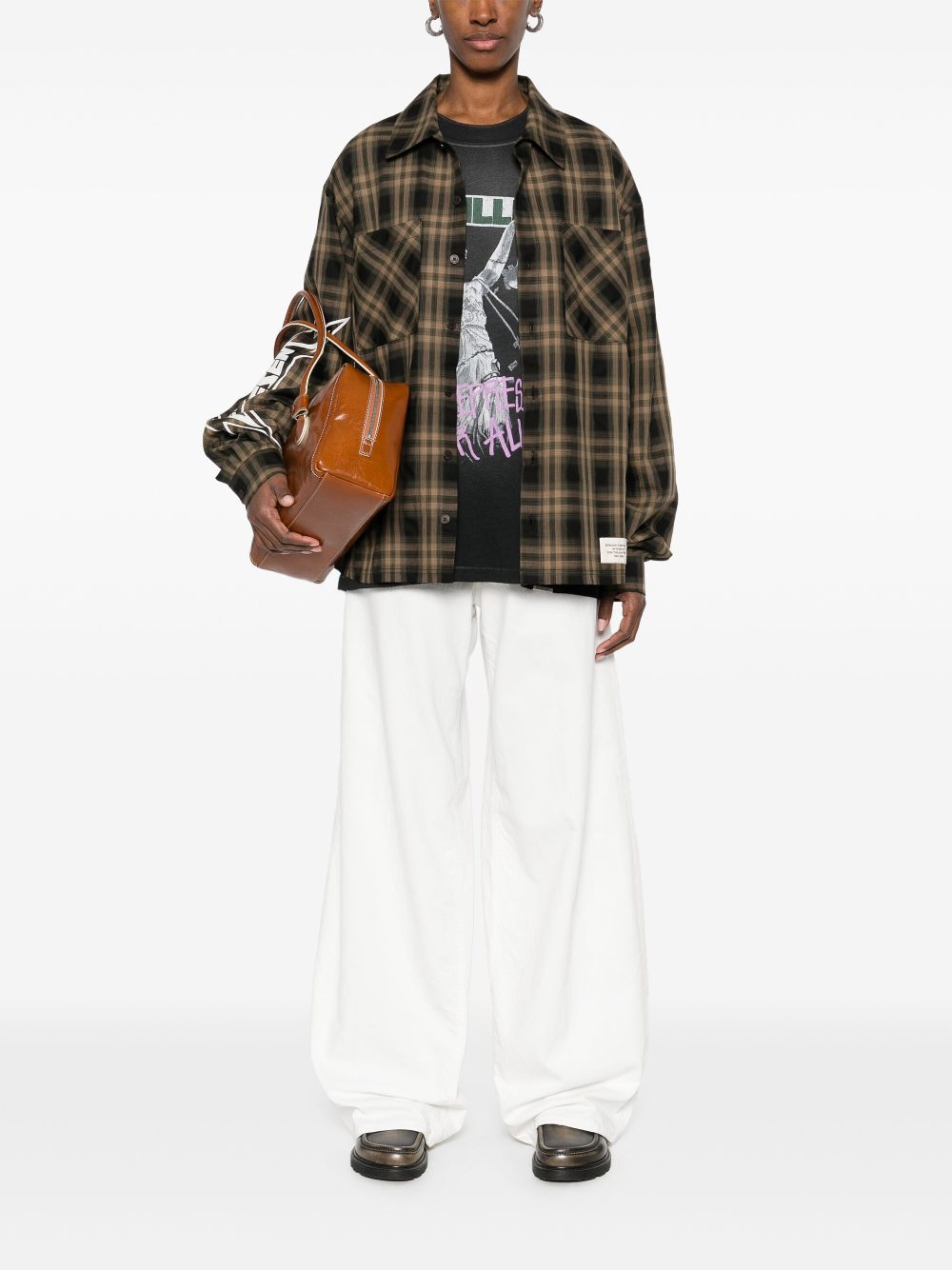 Haikure Jeans White wide-leg