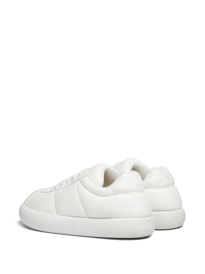 Marni Sneakers White — Padded Leather Sneakers for Men