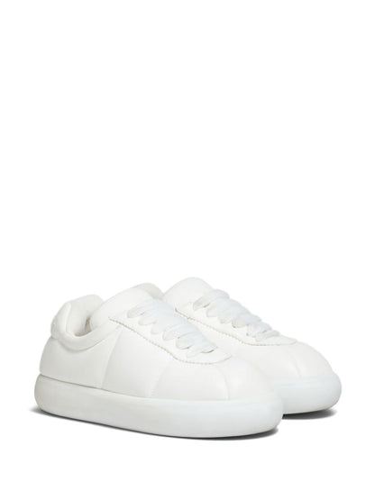 Marni Sneakers White — Padded Leather Sneakers for Men